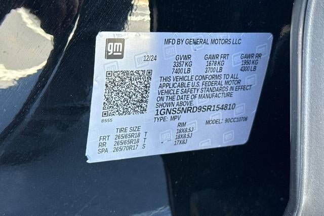 2025 Chevrolet Tahoe LT