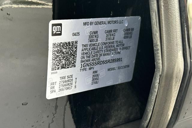 2025 Chevrolet Tahoe Premier