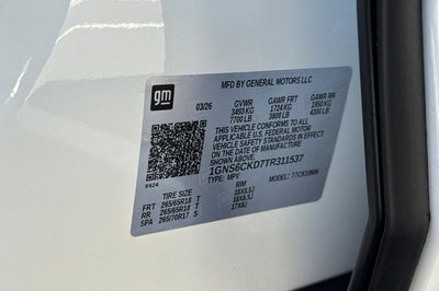 2026 Chevrolet Suburban LT