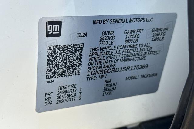 2025 Chevrolet Suburban LT