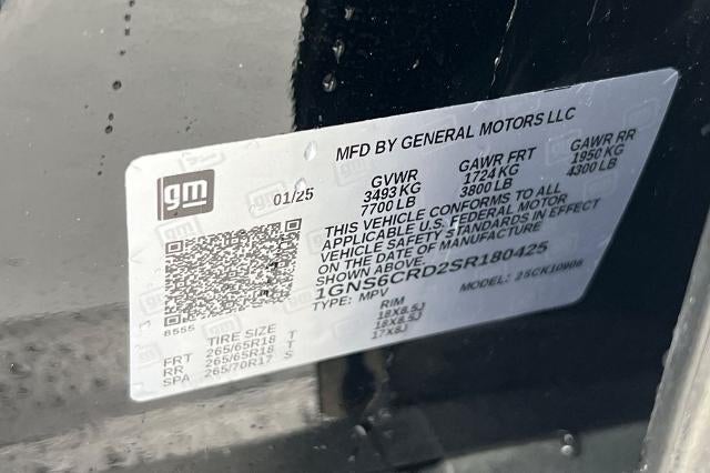 2025 Chevrolet Suburban LT