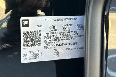 2027 Chevrolet Suburban Z71