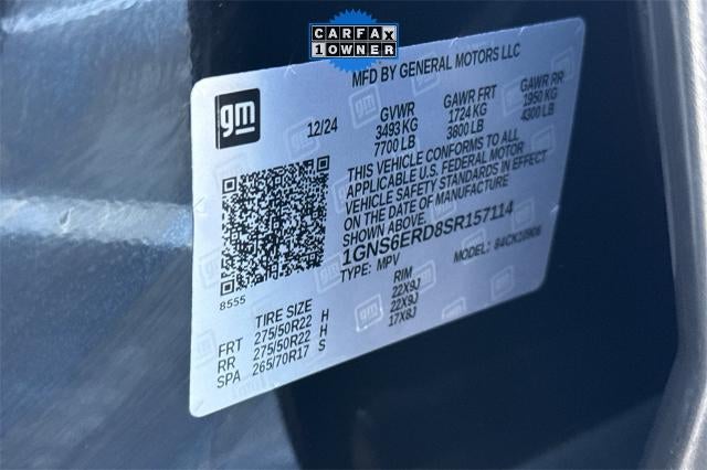 2025 Chevrolet Suburban RST