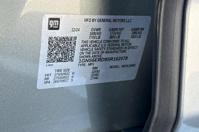 2025 Chevrolet Suburban RST