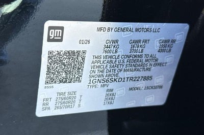 2026 Chevrolet Tahoe Premier