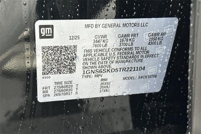 2026 Chevrolet Tahoe Premier