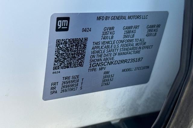 2024 Chevrolet Tahoe LT