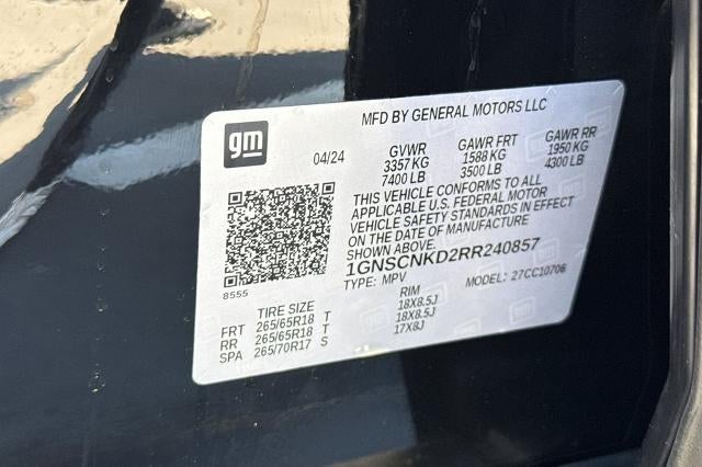 2024 Chevrolet Tahoe LT