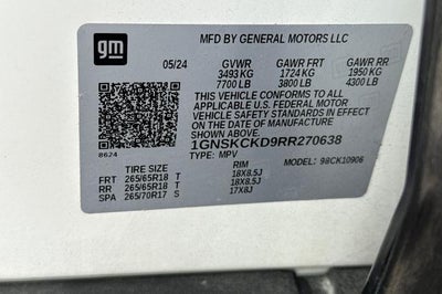 2024 Chevrolet Suburban LT