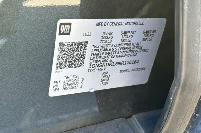 2022 Chevrolet Suburban Z71