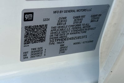 2025 GMC Sierra 1500 SLT
