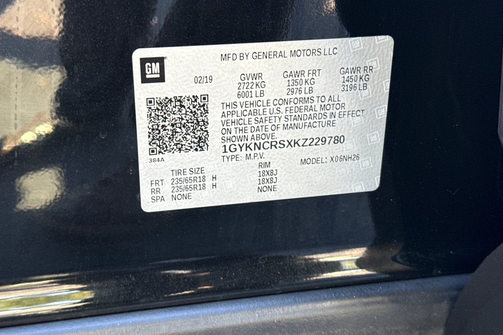 2019 Cadillac XT5 Luxury FWD