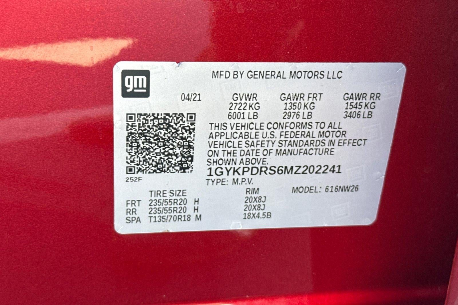 2021 Cadillac XT6 Premium Luxury