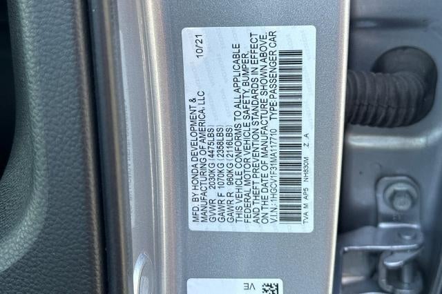 2021 Honda Accord Sport