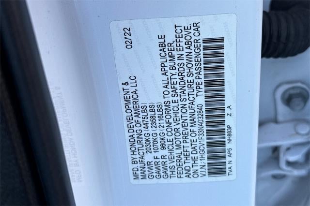 2022 Honda Accord Sport