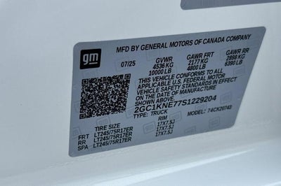 2025 Chevrolet Silverado 2500 HD LT