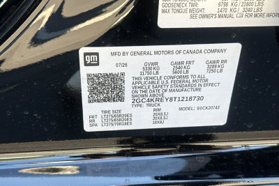 2026 Chevrolet Silverado 2500 HD High Country