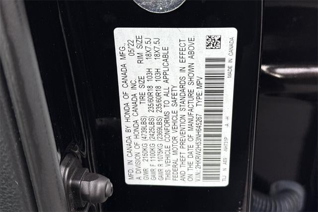 2022 Honda CR-V AWD EX