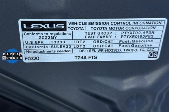 2023 Lexus RX 350 F SPORT Handling