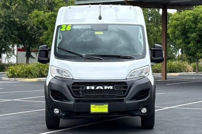 2026 RAM ProMaster 2500 Cargo Van Tradesman High Roof 159" WB w/Pass Seat