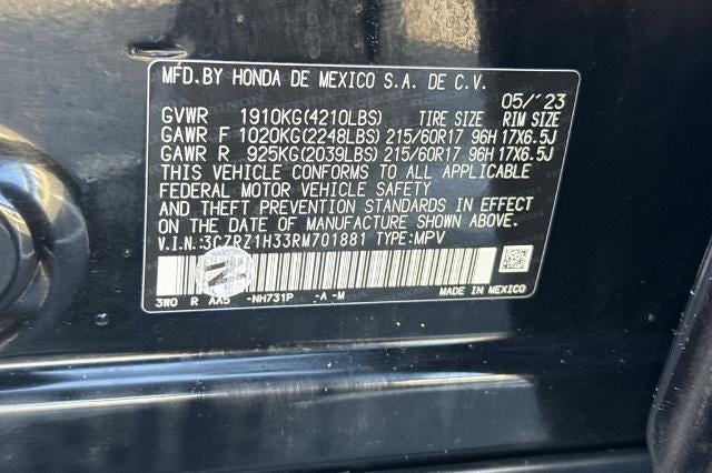 2024 Honda HR-V 2WD LX