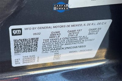 2022 Chevrolet Silverado 1500 Custom