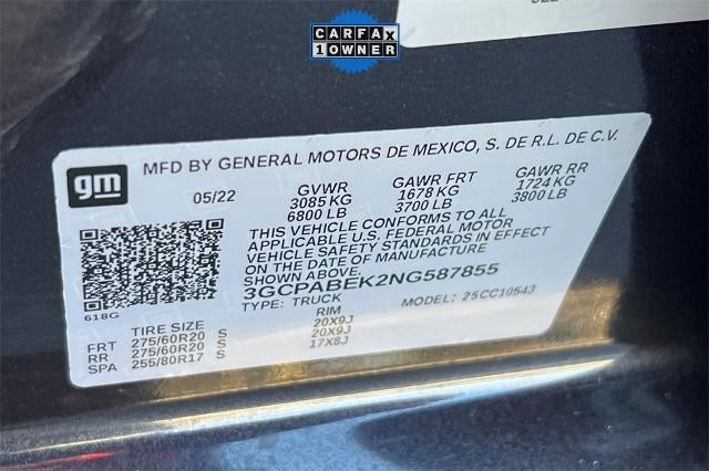 2022 Chevrolet Silverado 1500 Custom