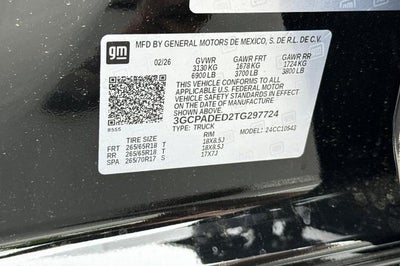 2026 Chevrolet Silverado 1500 RST