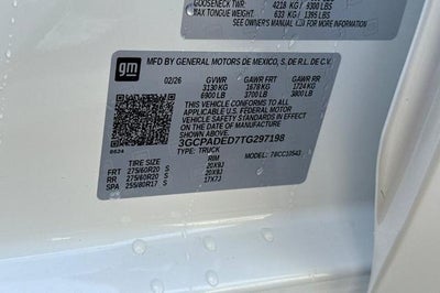 2026 Chevrolet Silverado 1500 RST