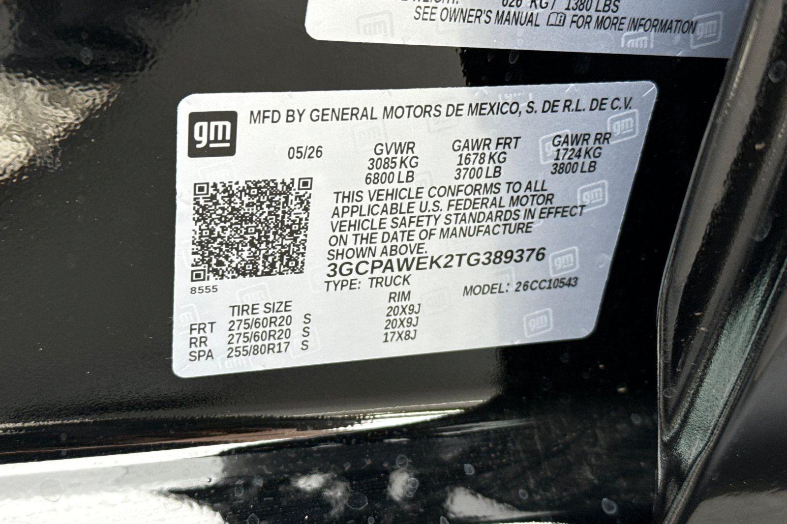 2026 Chevrolet Silverado 1500 RST
