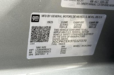 2026 Chevrolet Silverado 1500 Custom Trail Boss