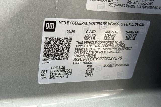 2026 Chevrolet Silverado 1500 Custom Trail Boss