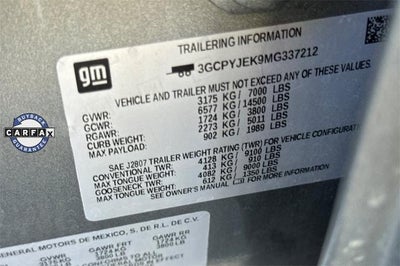 2021 Chevrolet Silverado 1500 LT