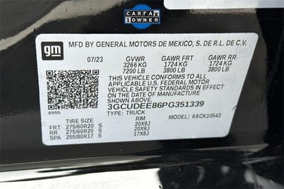 2023 Chevrolet Silverado 1500 RST