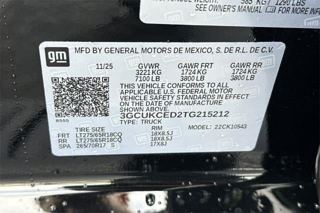 2026 Chevrolet Silverado 1500 Custom Trail Boss