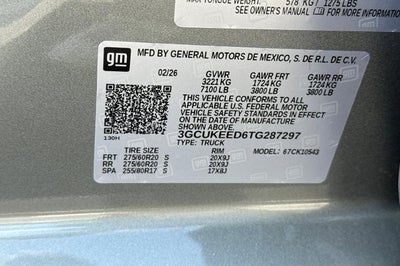 2026 Chevrolet Silverado 1500 RST