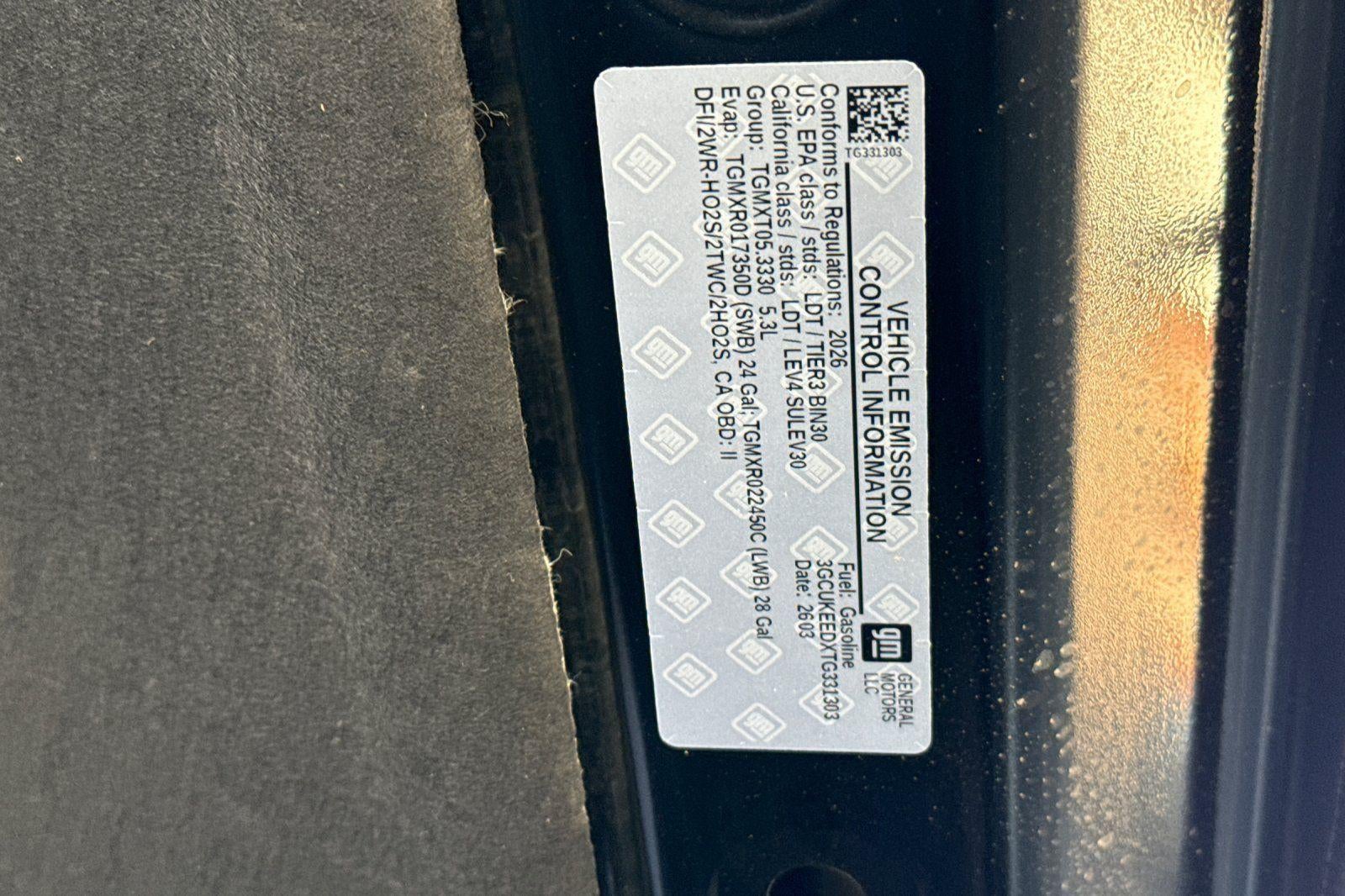 2026 Chevrolet Silverado 1500 RST
