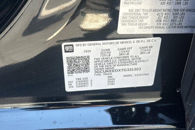 2026 Chevrolet Silverado 1500 RST
