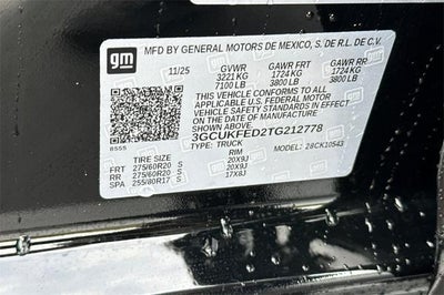 2026 Chevrolet Silverado 1500 LT Trail Boss