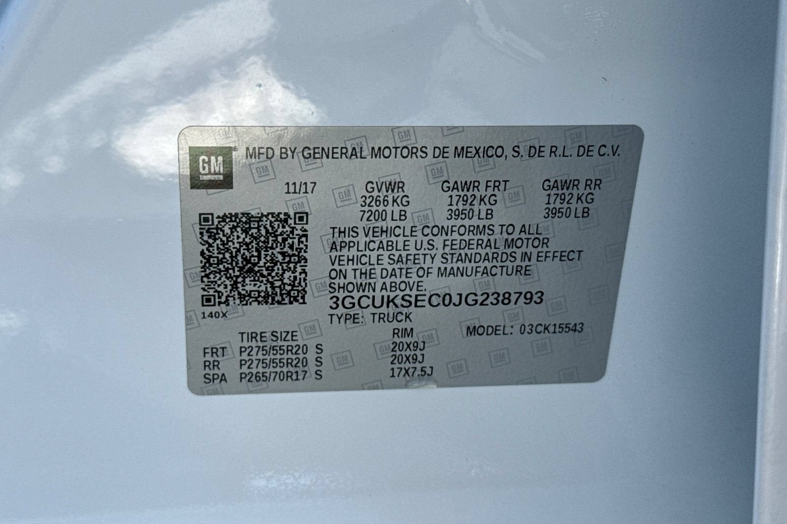 2018 Chevrolet Silverado 1500 LTZ