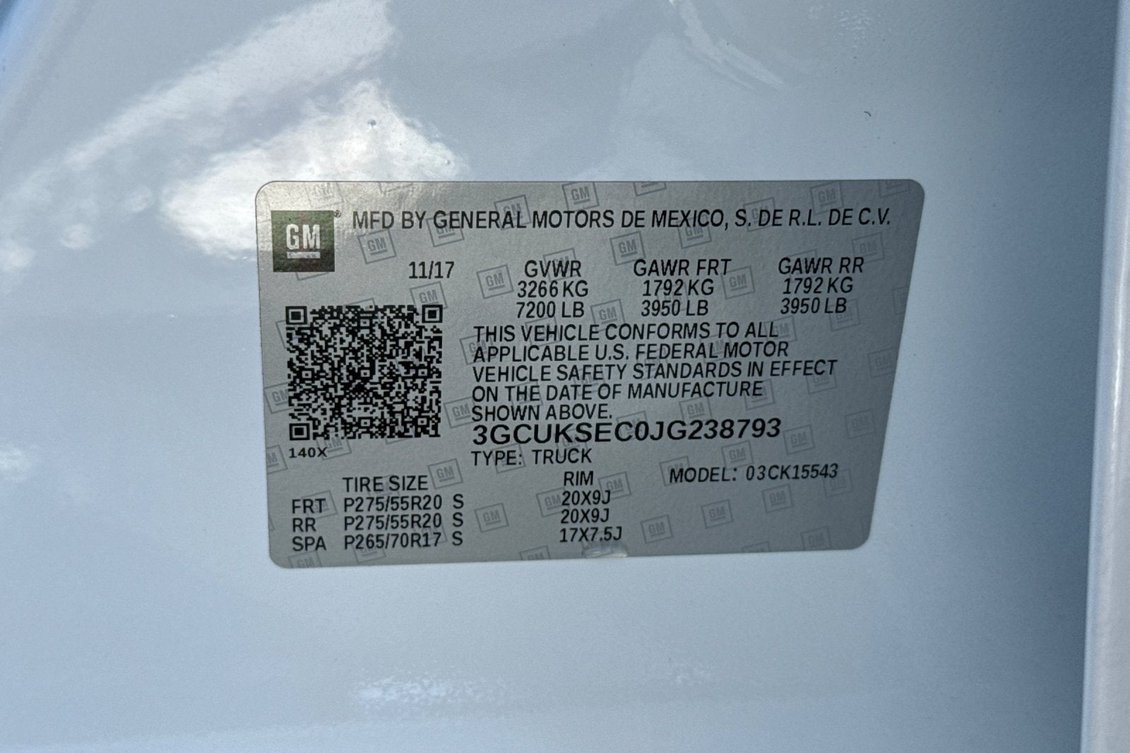 2018 Chevrolet Silverado 1500 LTZ