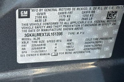 2018 GMC Terrain SLE