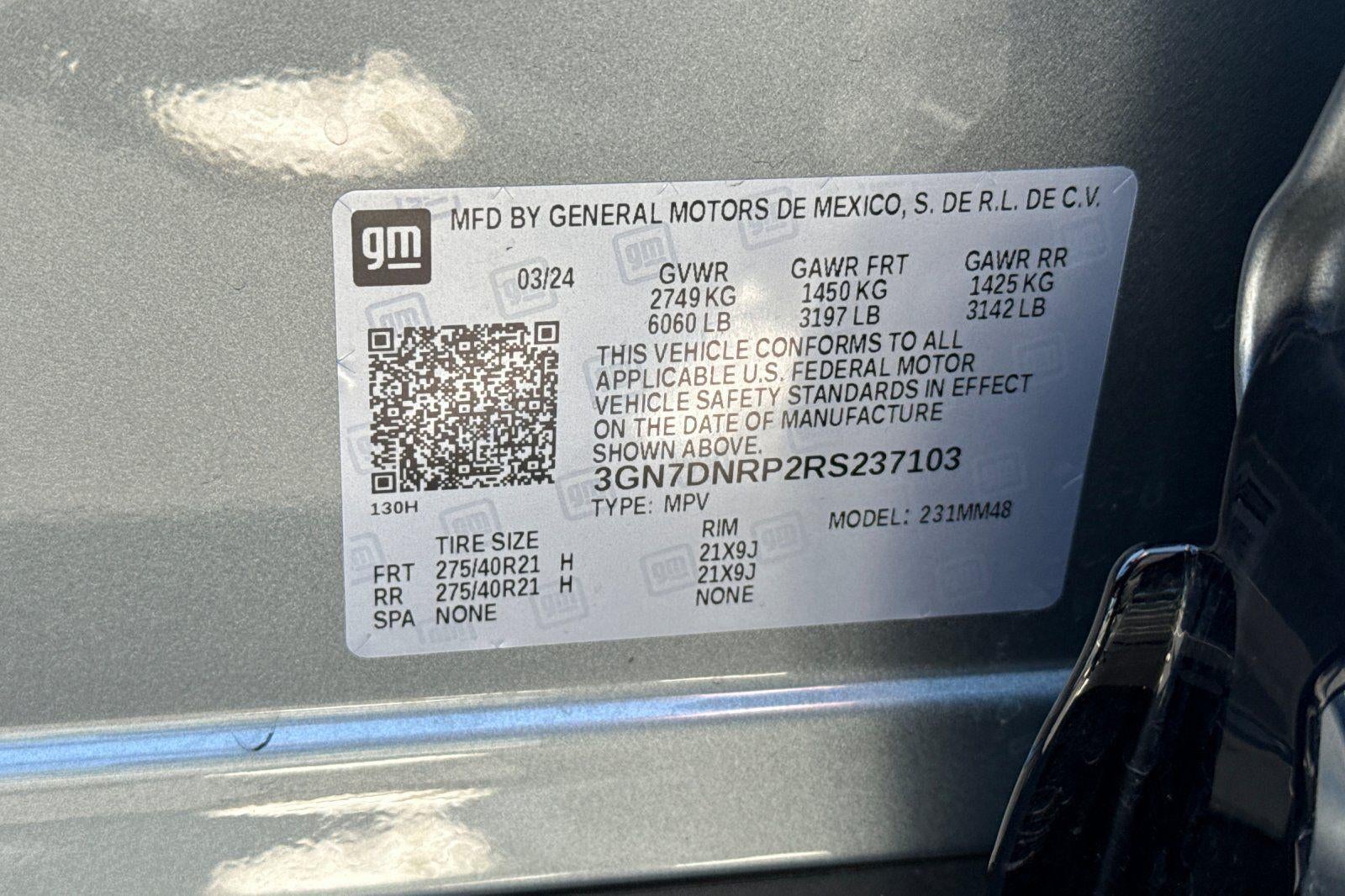 2024 Chevrolet Equinox EV RS