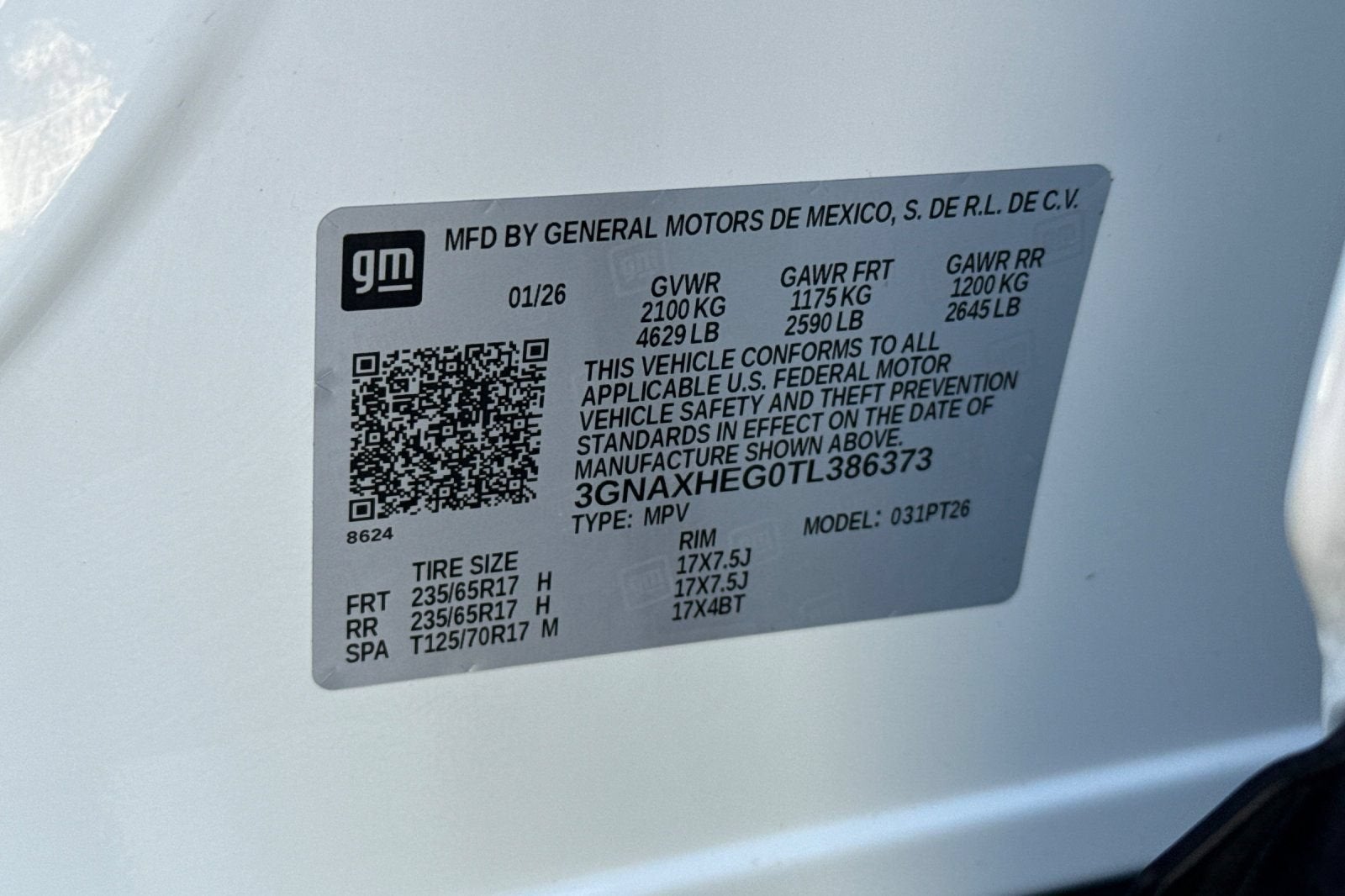 2026 Chevrolet Equinox LT