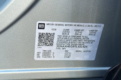 2026 Chevrolet Equinox LT