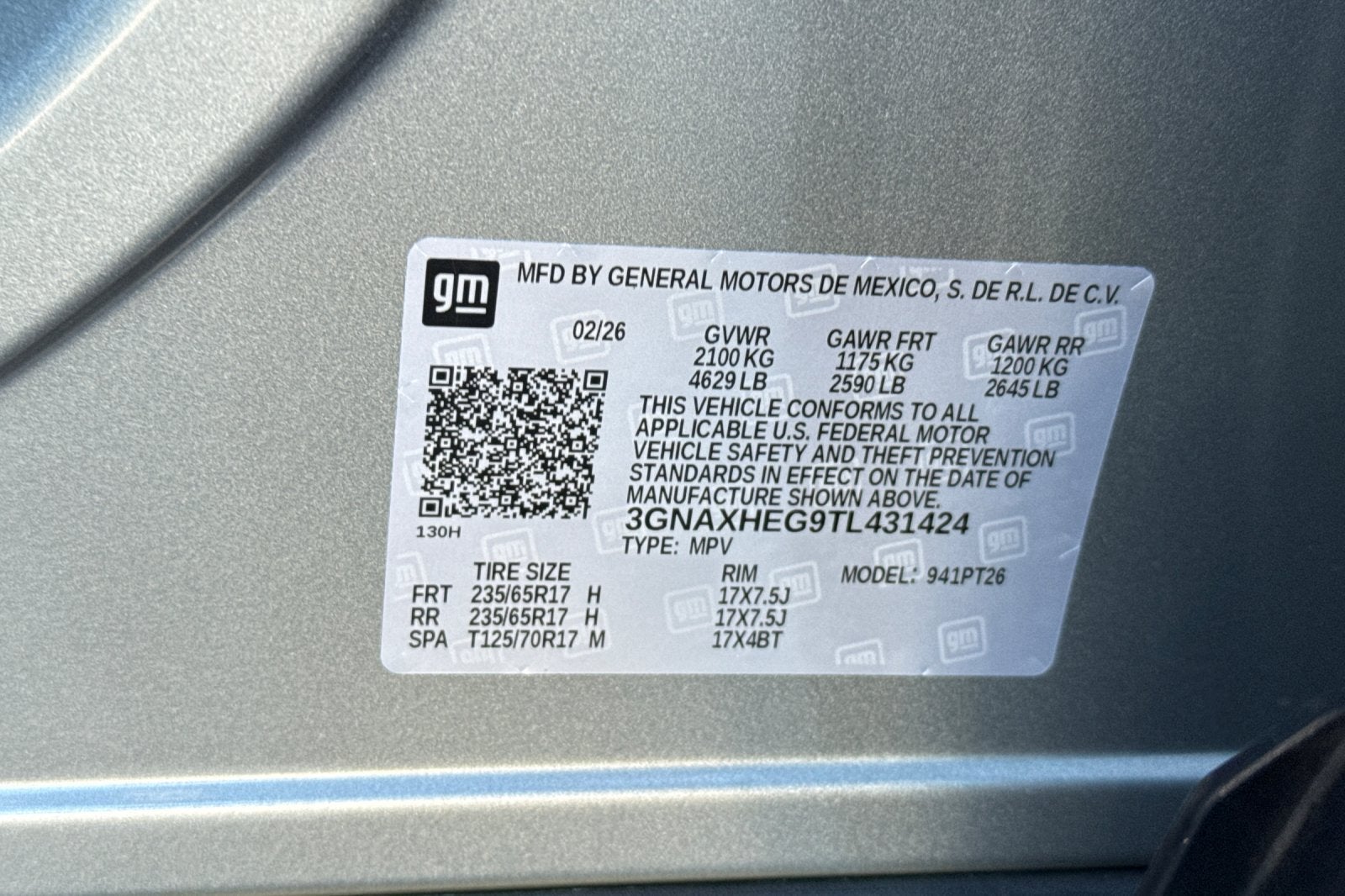 2026 Chevrolet Equinox LT