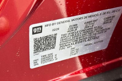 2026 Chevrolet Equinox RS