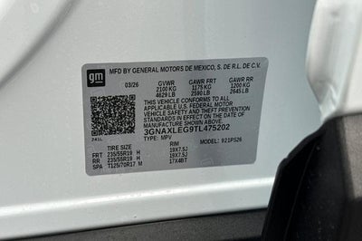 2026 Chevrolet Equinox RS