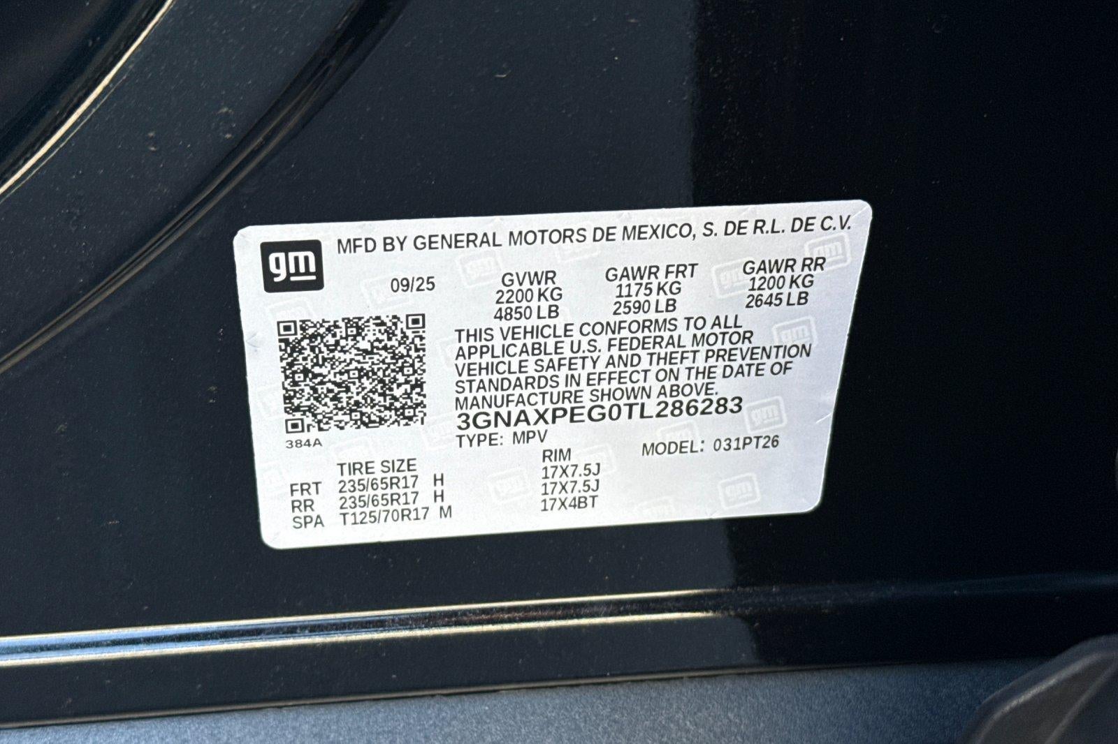 2026 Chevrolet Equinox LT