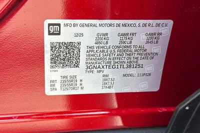 2026 Chevrolet Equinox RS